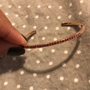 Pink rose gold Kate spade thin bracelet ♠️